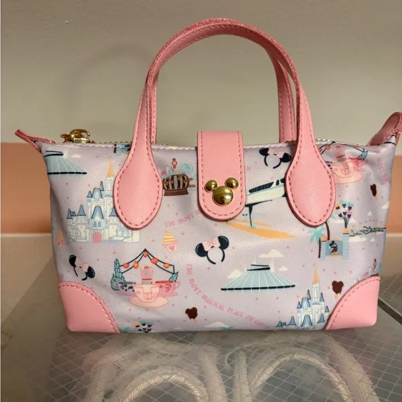 Stoney Clover Lane Pink Disney Mini Bag - Picture 1 of 7